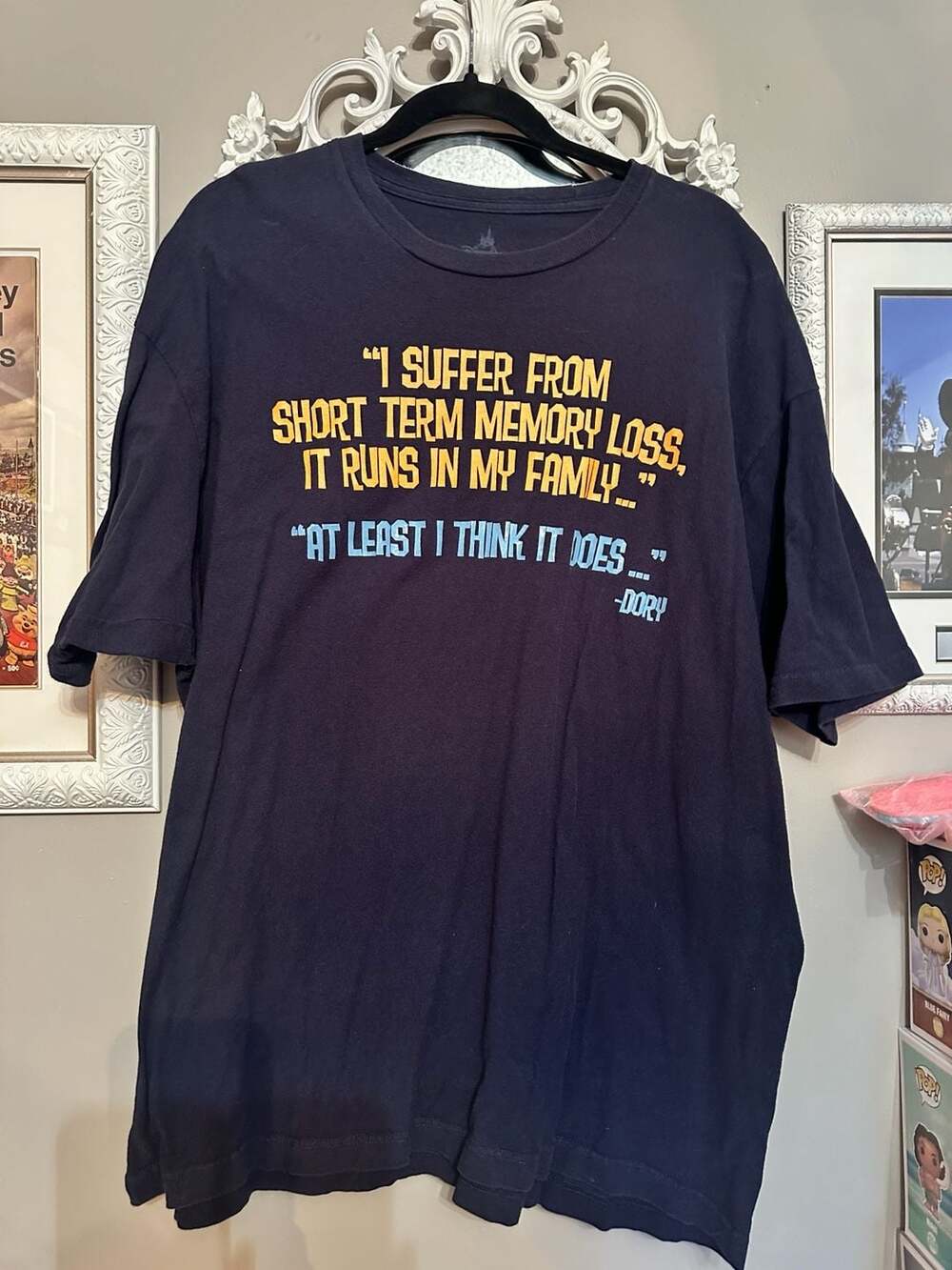 Disney Parks Dory T-Shirt Size XXL Blue Graphic Tee